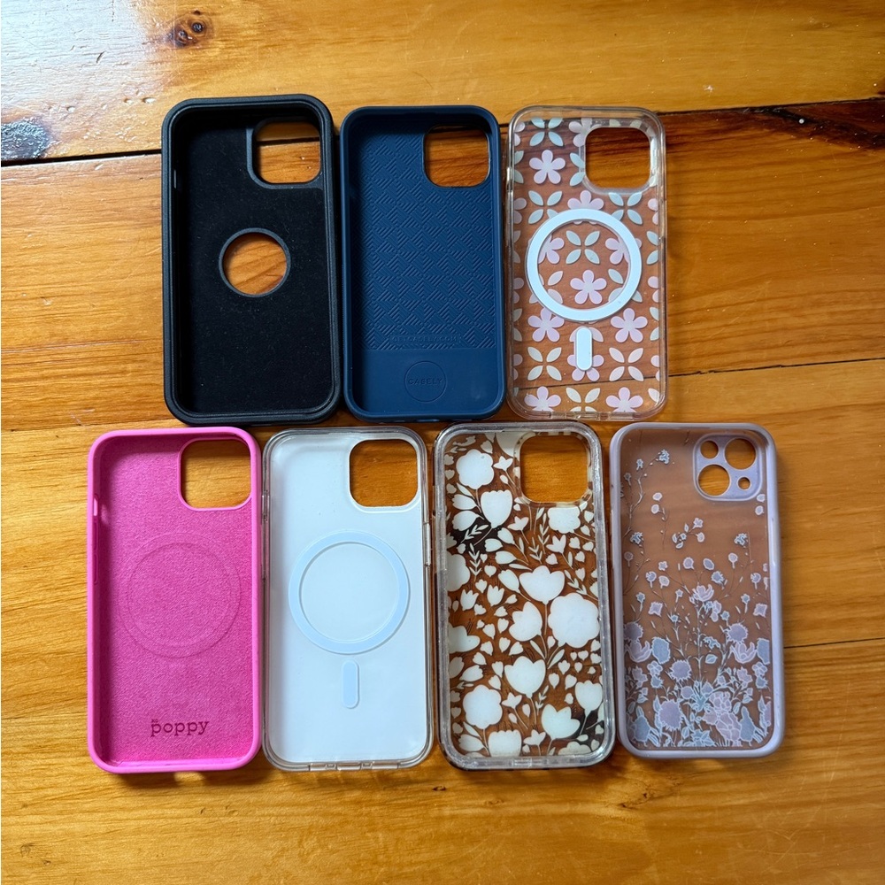 7 iPhone 13 MagSafe Cases (great condition) - Picture 2 of 2